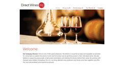 Desktop Screenshot of directwinesinc.com